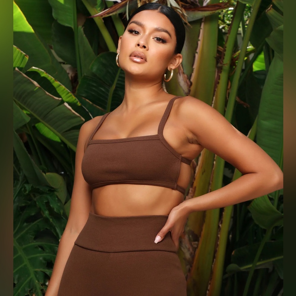 Presley Sculpt Crop Top - Fashion Nova